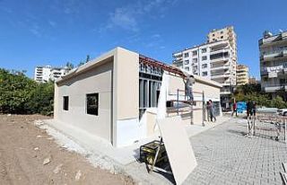 Mezitli Belediyesi Basın Evi bu ay sonu tamamlanıyor