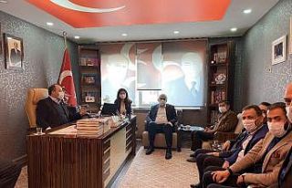 MHP İl Başkanı Naim Karataş’a tebrik ziyareti