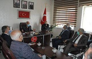 MHP Van İl Başkanlığının yeni yönetimi ilk...