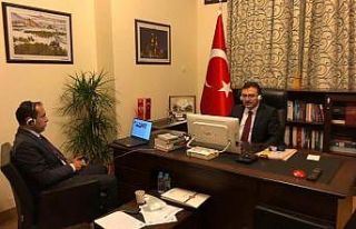 Milletvekili Altınok, AGİTPA üyeleriyle gündemi...