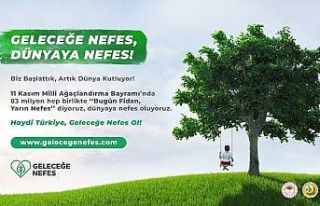 Milli Ağaçlandırma Günü için son hazırlıklar...