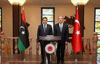 Milli Savunma Bakanı Akar, Libya Savunma Bakanı...