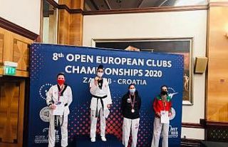 Milli taekwondoculardan 2 altın, 2 gümüş, 1 bronz...