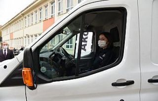 Mimar Sinan MTAL’e eğitim için araç hibe edildi