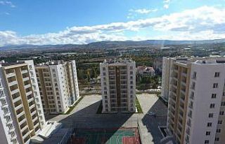 MKE lojmanlarında yaşam başladı