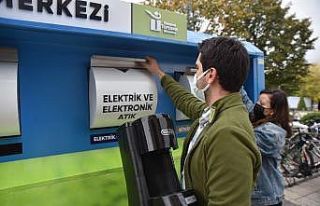 Mobil atık getirme merkezleri hizmete giriyor