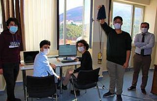 Model uydu yarışmasında birinci olan Amasyalı...