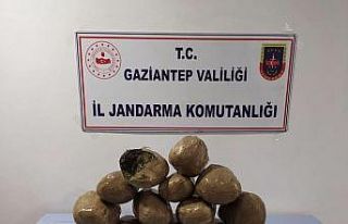 Motosiklette 28 kilo esrar yakalandı