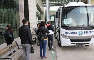 Mudanya’da sağlık çalışanlarına ücretsiz...