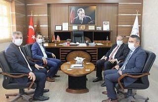 Müdür Alagöz, çalışmalar hakkında bilgi aldı