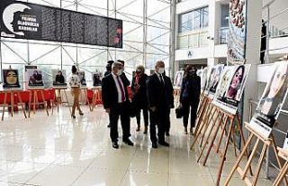 Muratpaşa’da kadına şiddete yönelik fotoğraf...