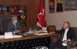 Musa Soykarcı, Serkan Tok’u ziyaret etti