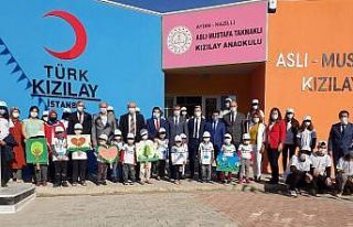 Nazilli’de Fidanlar Çocuklarla Birlikte Büyüyecek