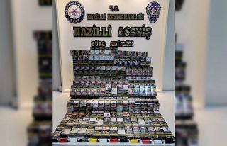 Nazilli’de sigara hırsızları yakalandı