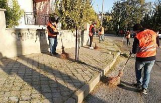 Nazilli’deki Mobil Temizlik Ekibi çalışmalara...