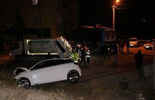 Niğde’de kısıtlamaya saniyeler kala kaza: 2 yaralı