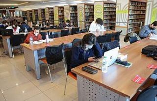 Nilüfer Kütüphaneleri’nde pandemi önlemleri...