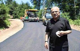 Ordu’da 18 ayda 780 km asfalt
