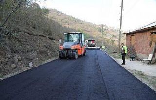 Ordu’da asfalt seferberliği sürüyor