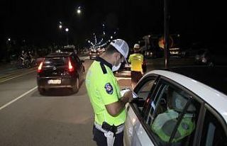 Ordu’da bir haftada 199 araç trafikten men edildi