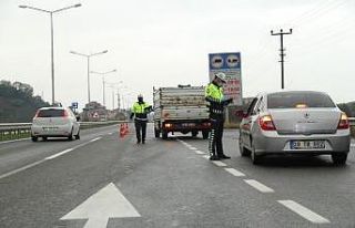 Ordu’da en çok trafik cezası hız sınırından