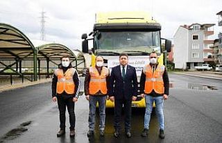 Ordu’dan İzmir’e tır dolusu yardım