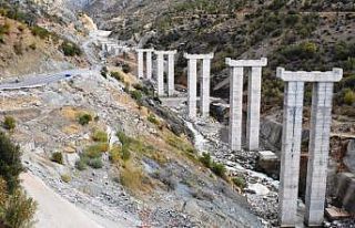 Osman Gazi Köprüsü tekniğiyle Bitlis’te viyadük...