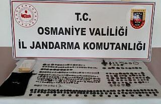 Osmaniye’de tarihi eser operasyonu