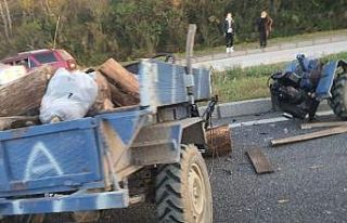 Otomobil patpata çarptı: 2 yaralı