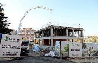 Öveçler Çankaya Evi’nde çalışmalar sürüyor