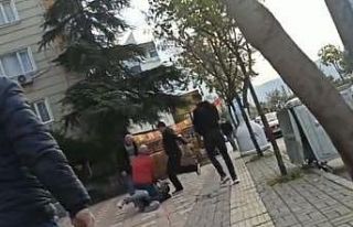 (Özel) Hırsıza esnaftan meydan dayağı