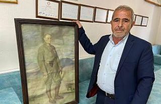 (Özel) Muhtarlıktaki bu tabloya nesillerdir gözü...