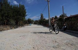 Pamukkale ilçesinde cadde ve sokaklarda güzelleştirme...