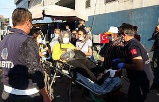 Pazar alışverişi sırasında silahlı kavganın...