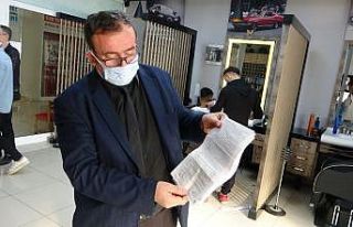 Pazar günü iş yerini çalıştırdığı için...