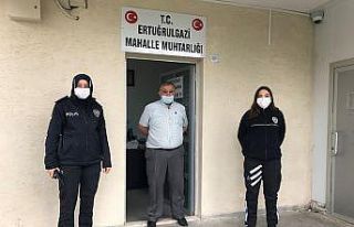 Polisler huzurun arttırılması için muhtarlarla...