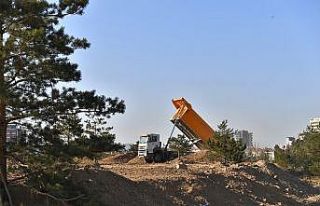 Recep Tayyip Erdoğan Millet Bahçesi’nde hummalı...