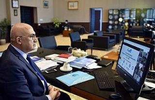Rektör Ataç online gerçekleştirilen EPO Konsorsiyum...