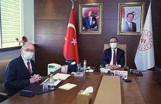 Rektör Erdal, Gençlik ve Spor Bakanını ziyaret...