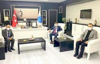 Rektör Karacoşkun’a Gaziantep’ten ziyaret