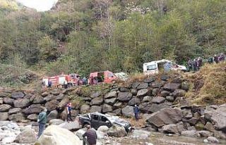 Rize’de trafik kazası: 1 ölü