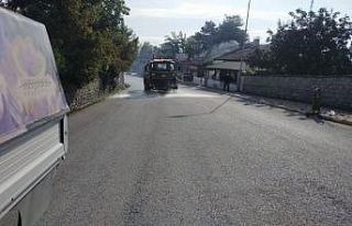 Safranbolu Belediyesi kenti düzenli olarak temizliyor