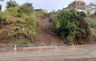 Sağanak ile heyelan su baskınlarına sebep oldu