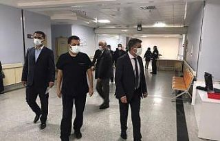 Sağlık Müdürü Sünnetçioğlu’ndan hastane...