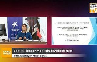 Sağlıklı beslenmek için harekete geç