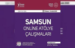 Samsun’da 4 bin 550 öğretmene online atölye çalışması