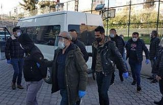 Samsun’da cinayet şüphelileri ile ilgili 9 kişi...
