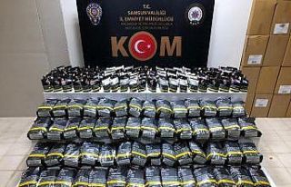 Samsun’da kaçak tütün operasyonu
