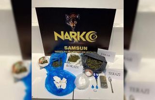 Samsun’da kokain ve esrar ele geçti: 2 gözaltı
