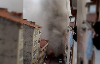 Samsun’da yangında bir kişi hastanelik oldu